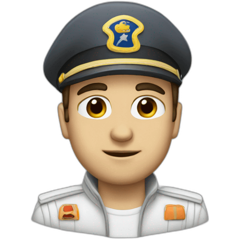 Pilote avion emoji