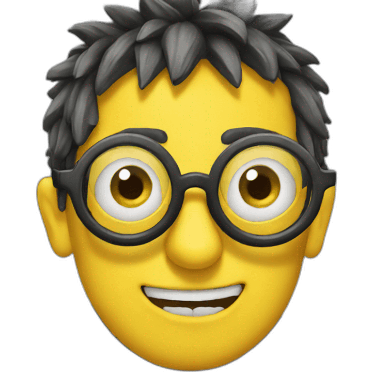 minion's glasses emoji