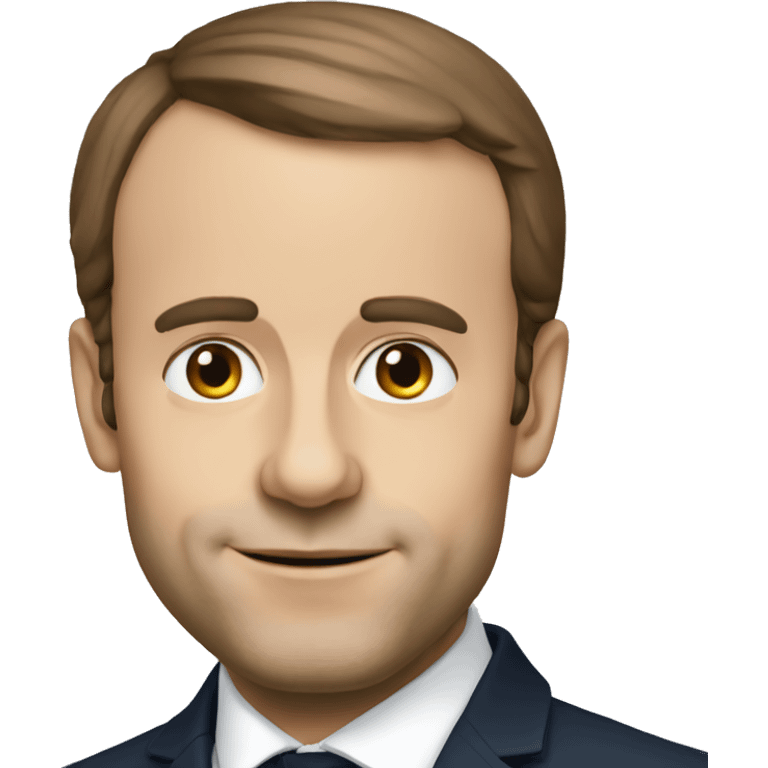 Macron from France  emoji