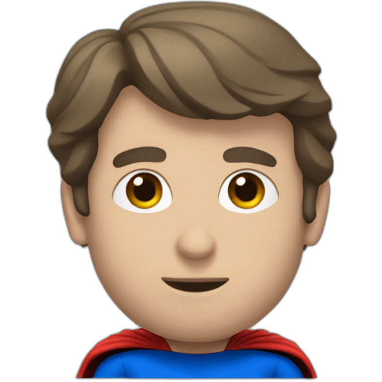 Macron superman emoji