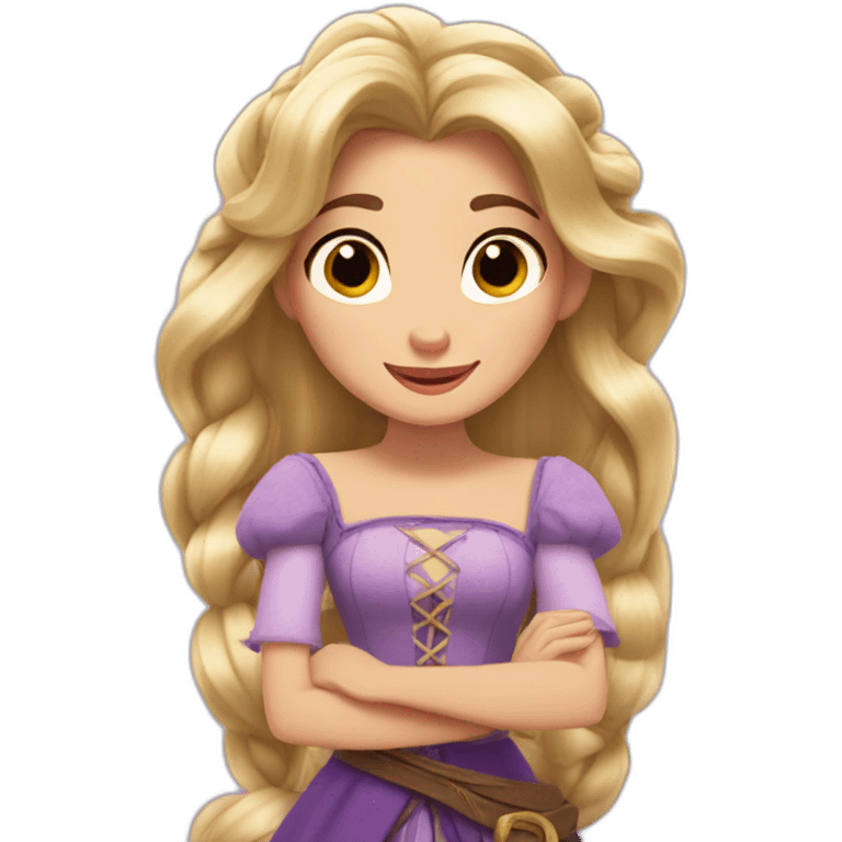 Disney Princess tangled emoji