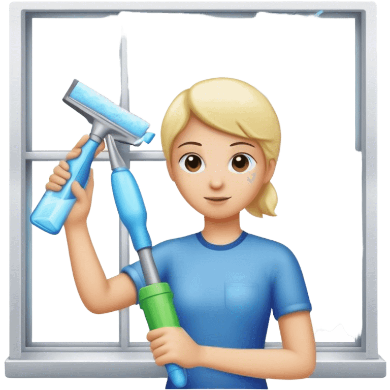 cleaning windows emoji