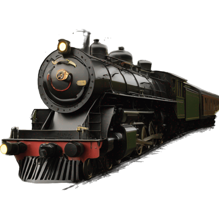 Steam train emoji