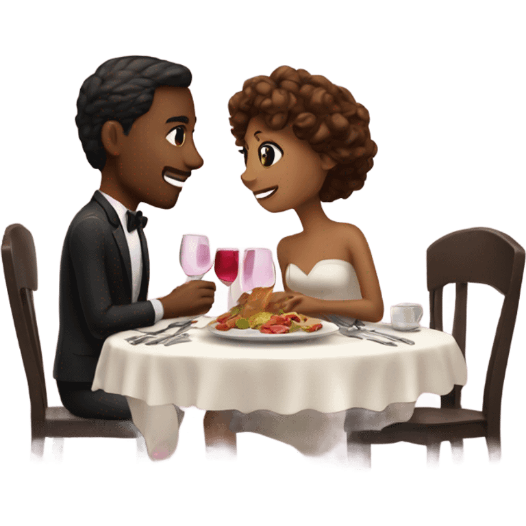 romantic dinner emoji