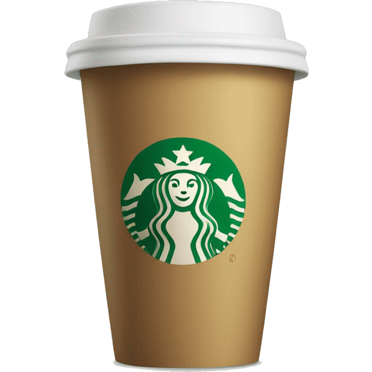 Starbucks cup emoji