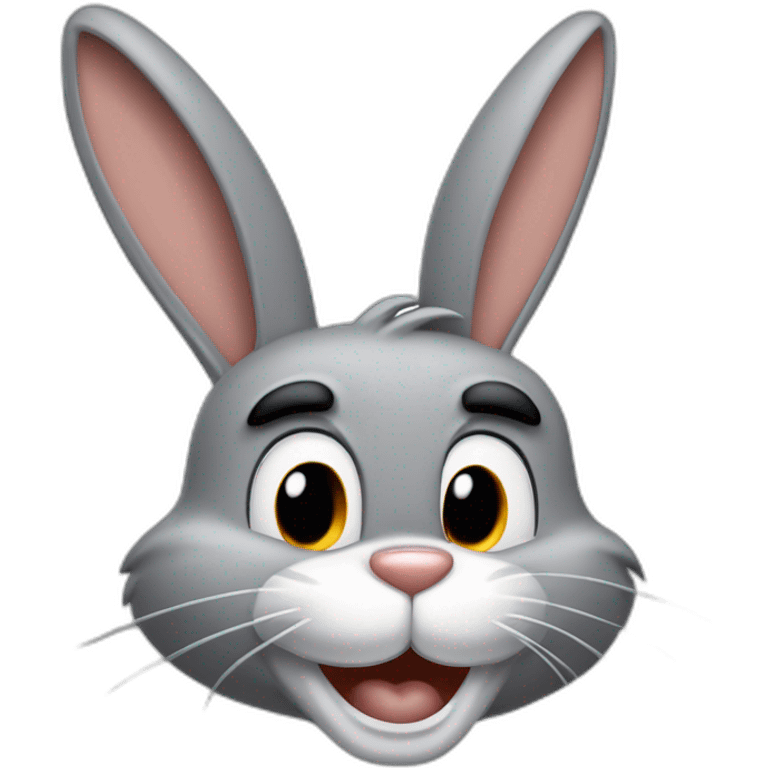 Bugs bunny cansado y desvelado emoji