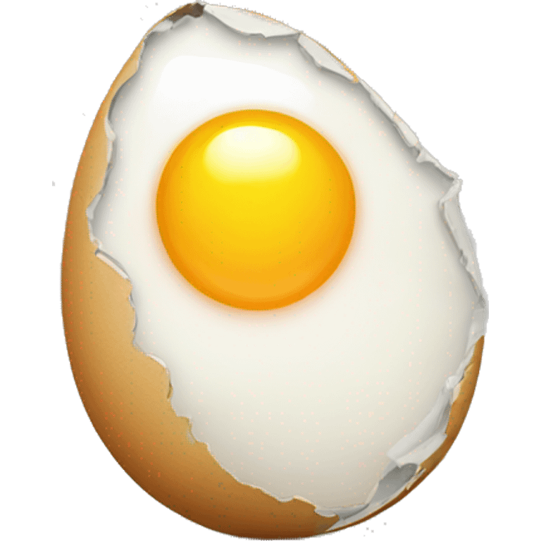 cracked egg  emoji