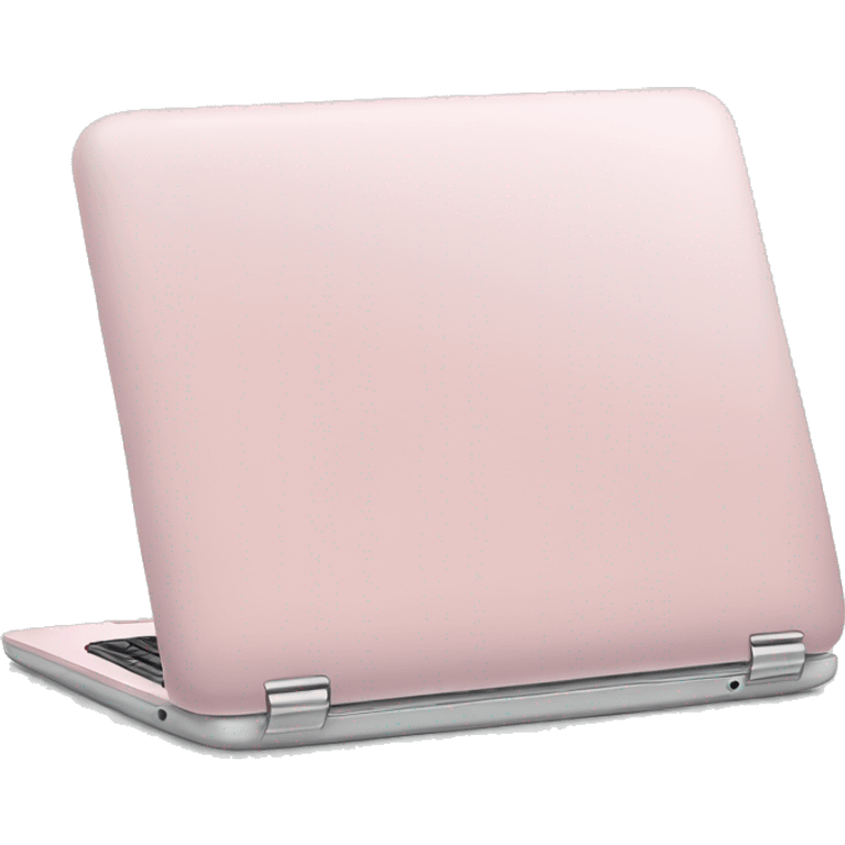 Soft Pink laptop emoji