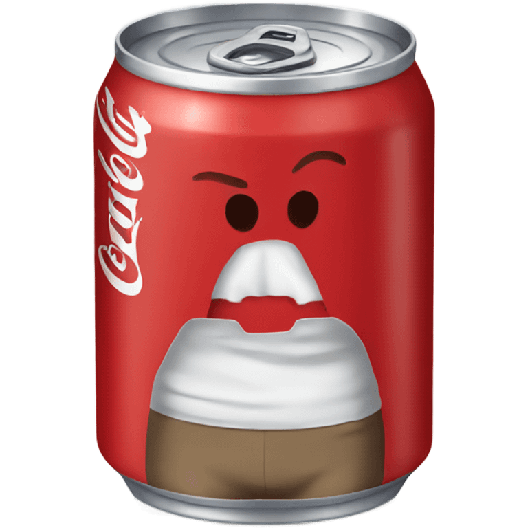 Can of coke with underpants emoji