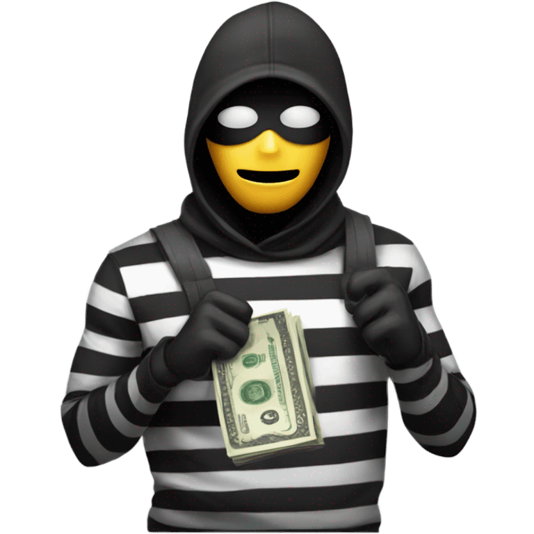 A robber emoji emoji