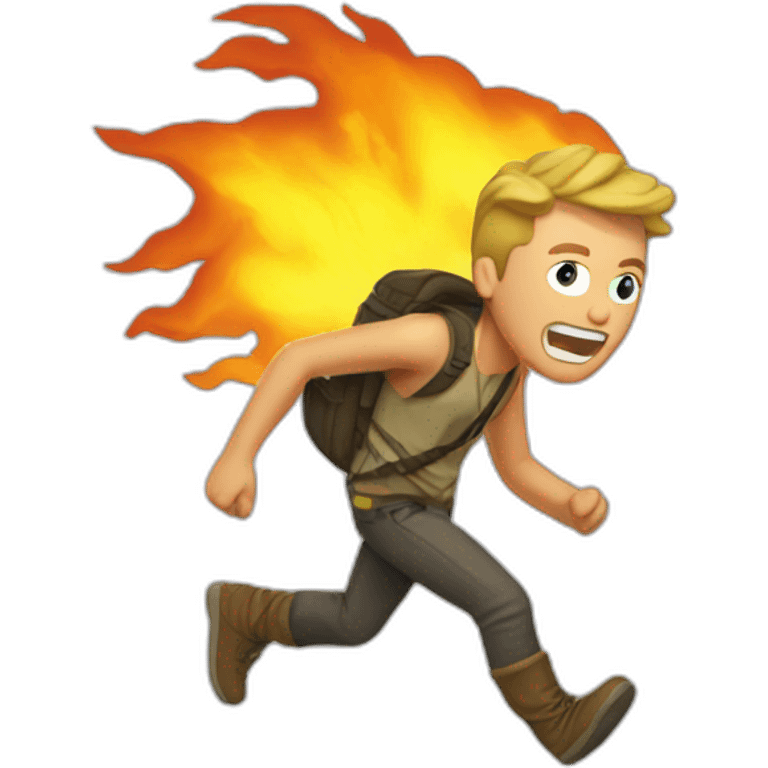 diplo-fleeing-burning-man emoji