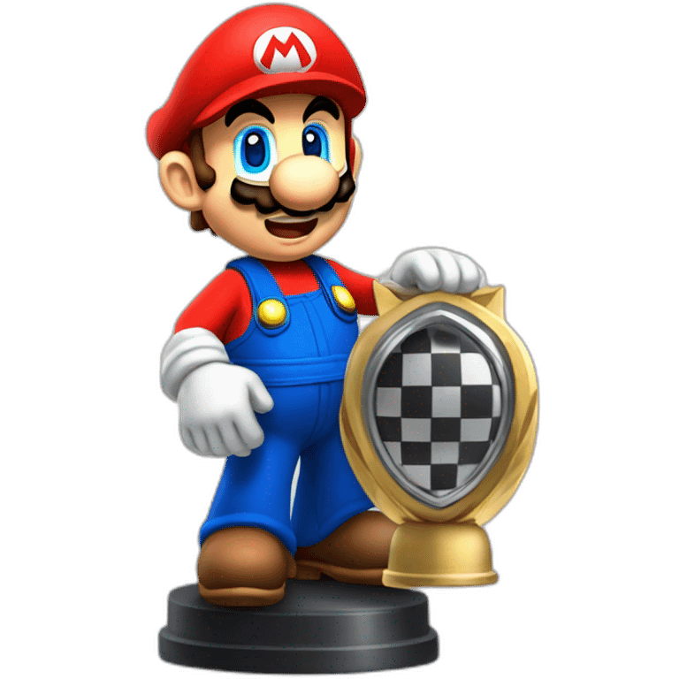 Mario kart trophée emoji