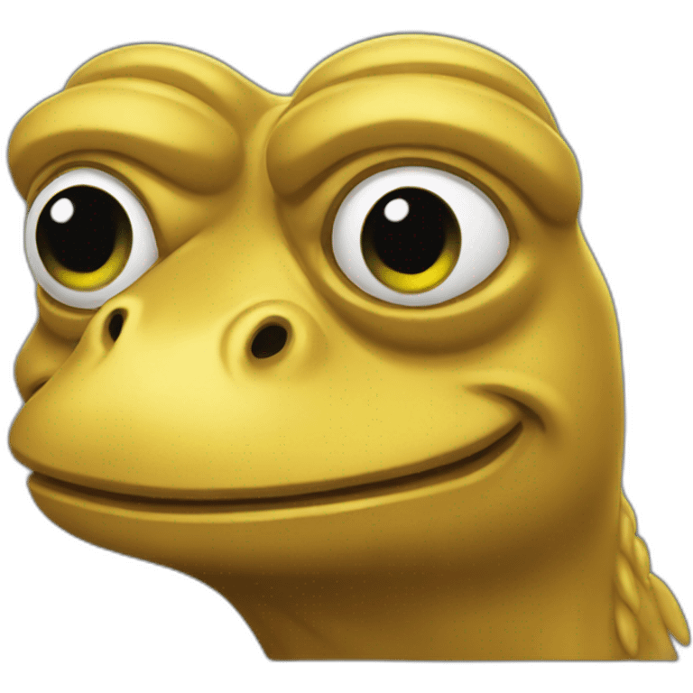 Golden Pepe emoji