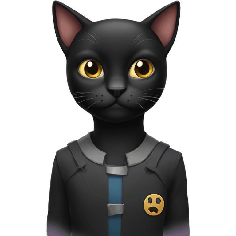 Marvels black cat emoji