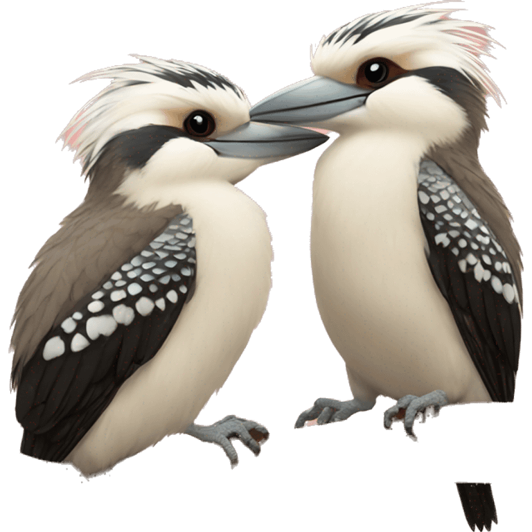 kookaburra love emoji