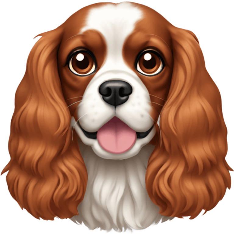 Cavalier King Charles spaniel emoji