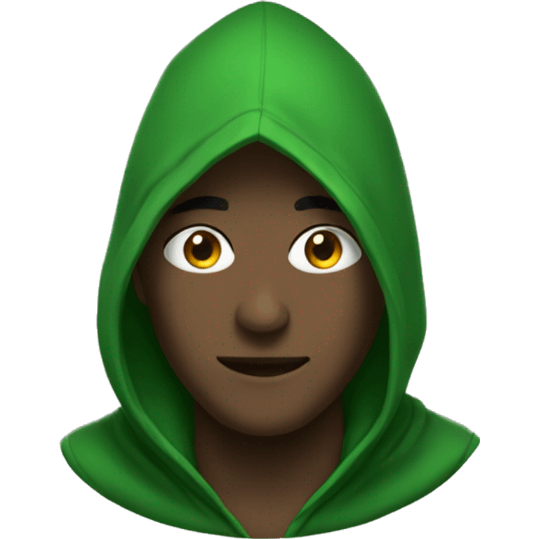 green hood emoji