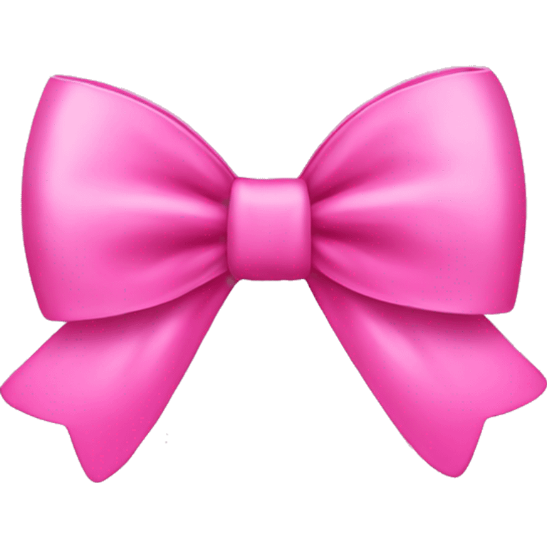 pink bow emoji