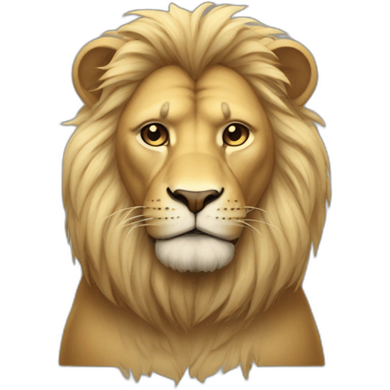 sad lione emoji