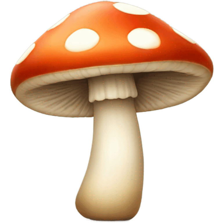 happy mushroom emoji