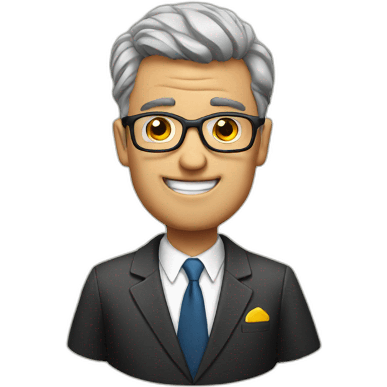 Crazy lawyer emoji