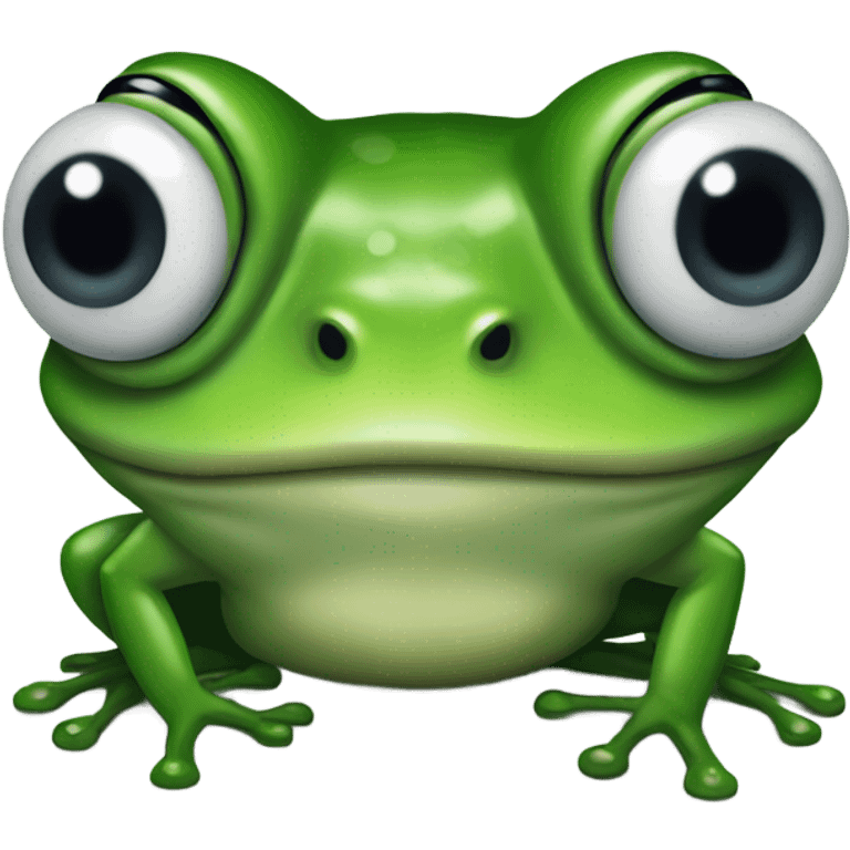 three-eyed frog emoji