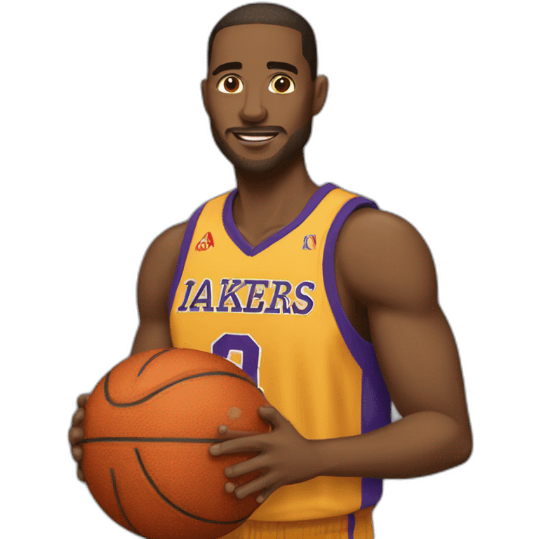 Joueur de basketball emoji