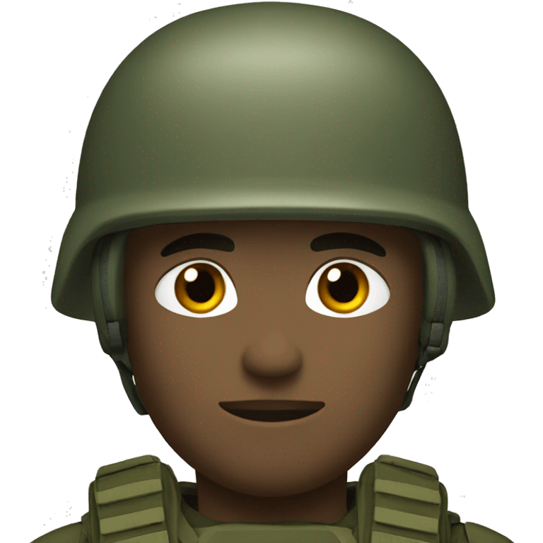 Military commando emoji