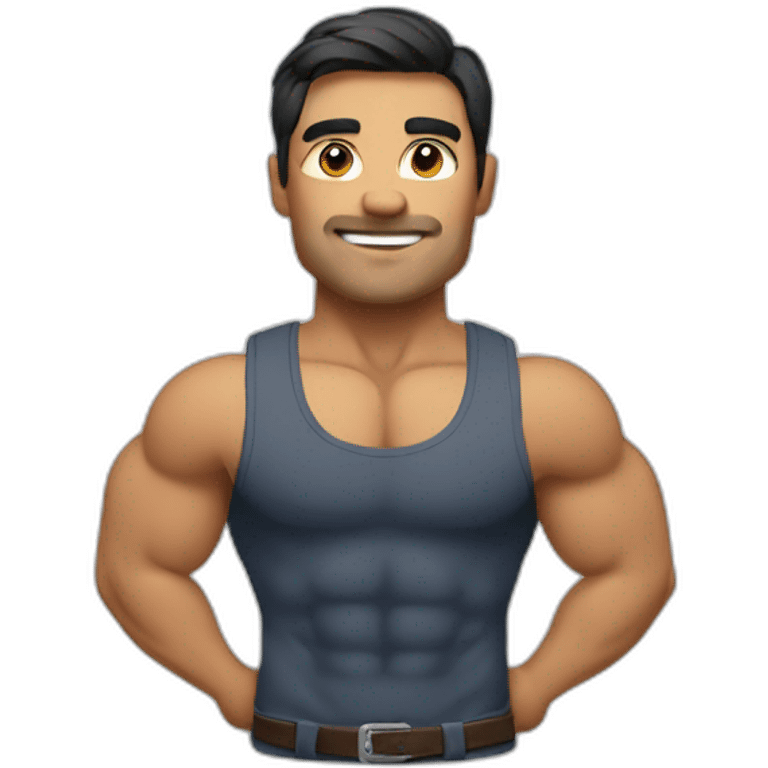 Homme musclé emoji