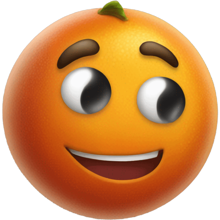 Baby orange emoji