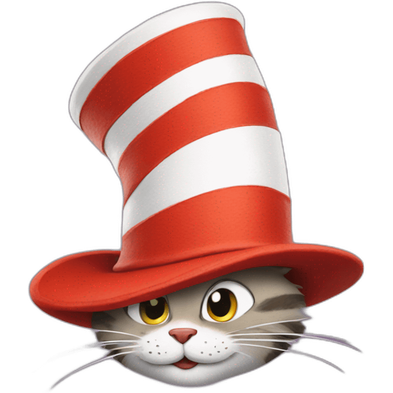 Cat in the hat emoji