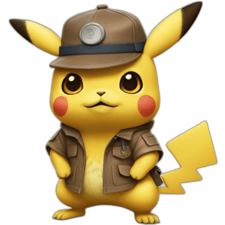 Detective Pikachu emoji