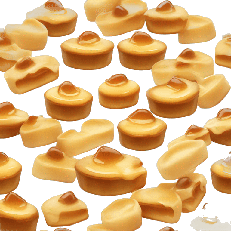 Crème caramel pudding emoji