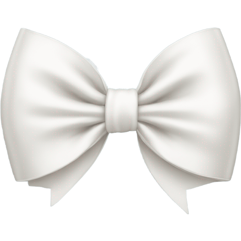 white bow emoji