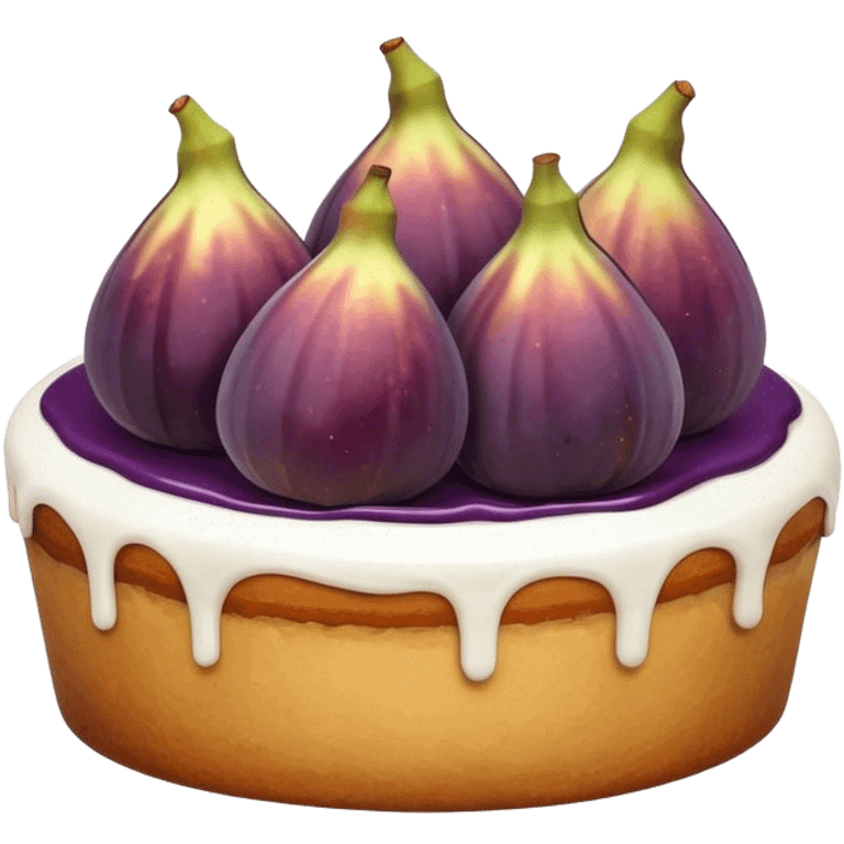 Cakes of figs emoji