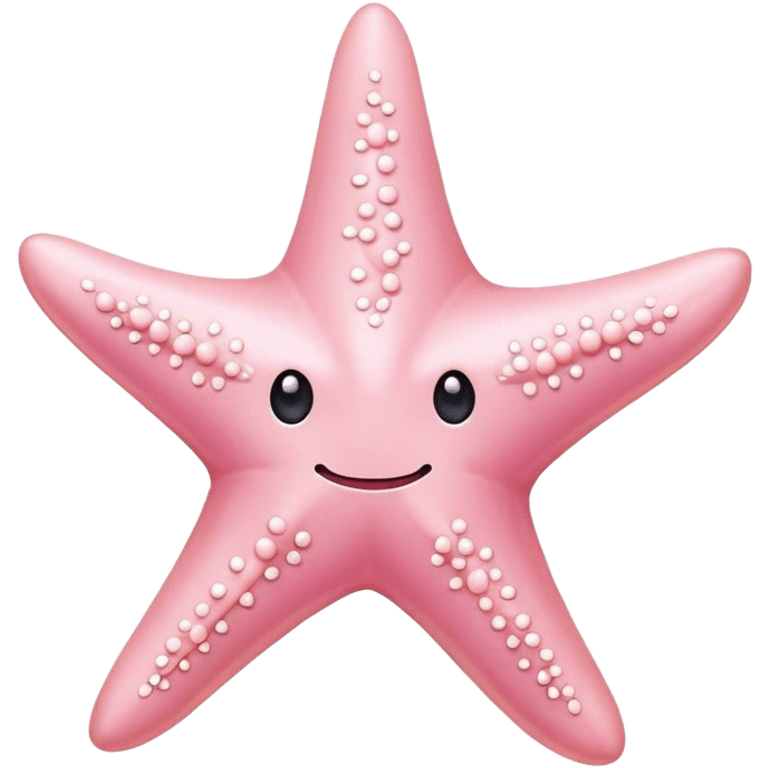 pastel pink starfish emoji