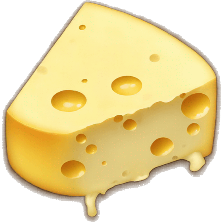 Cheese shine emoji