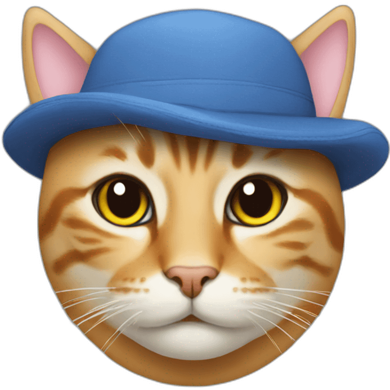 cat hat emoji