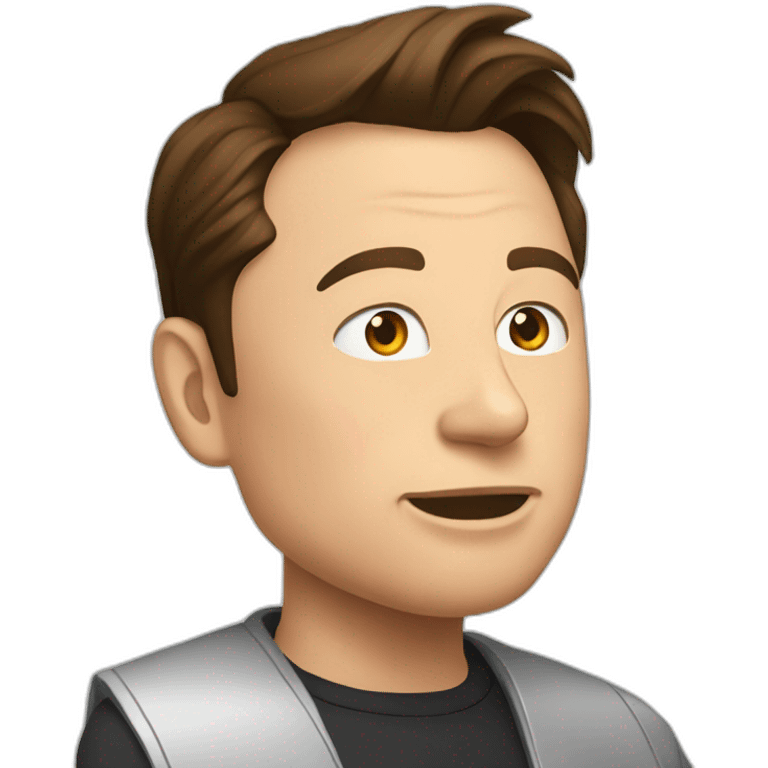 Elon Musk emoji