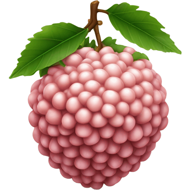 Lychee emoji