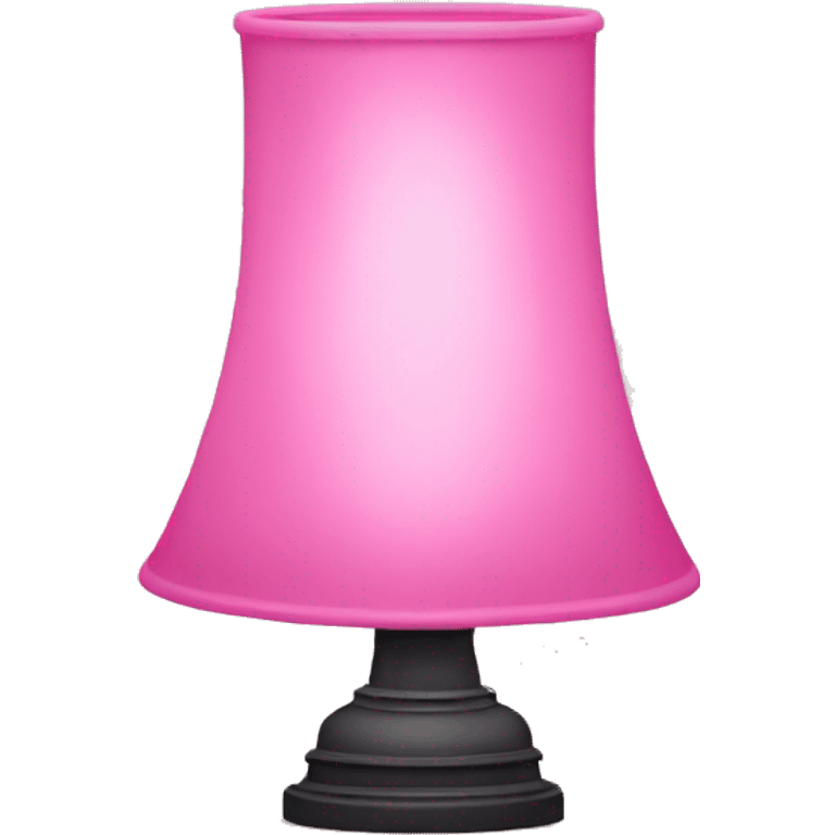 Pink lamp emoji