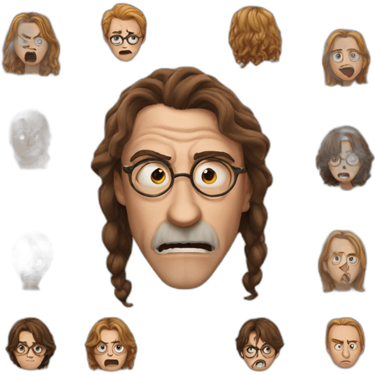 Harry Potter cussing emoji