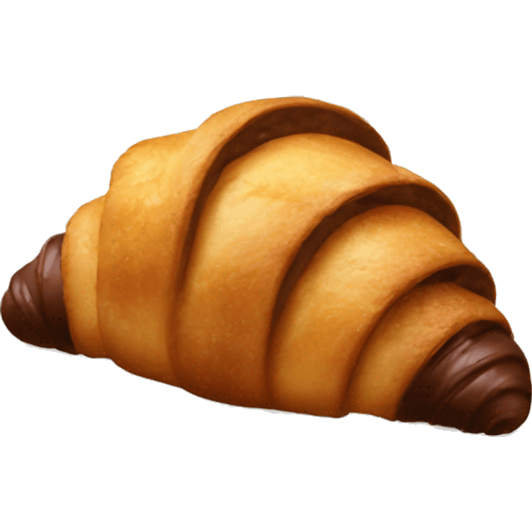 Chocolate croissant  emoji