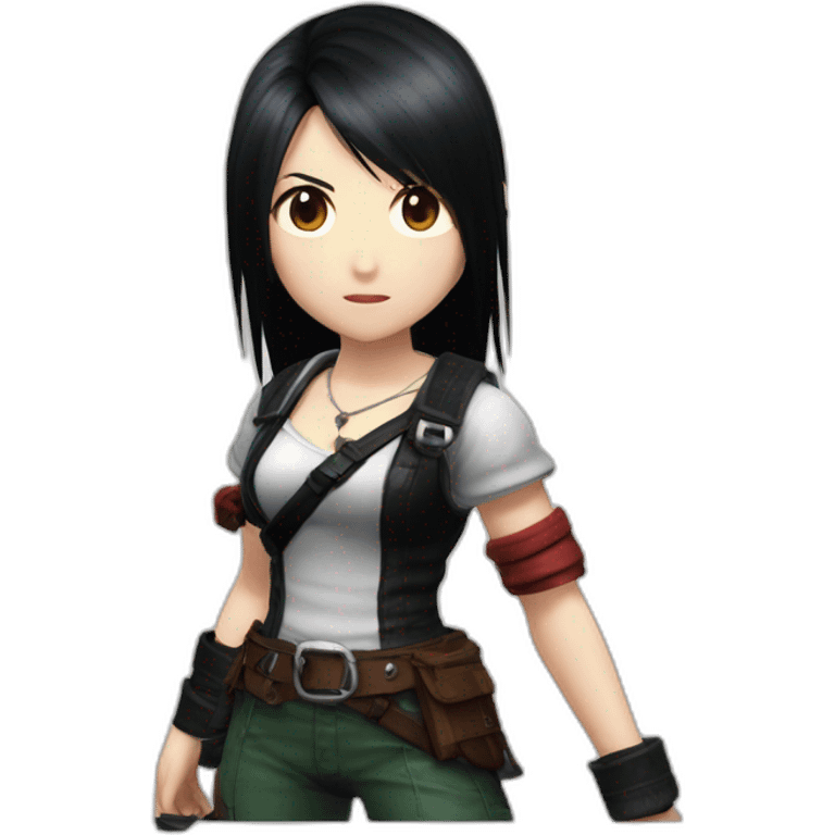 Final fantasy 7 remake tifa locarte emoji