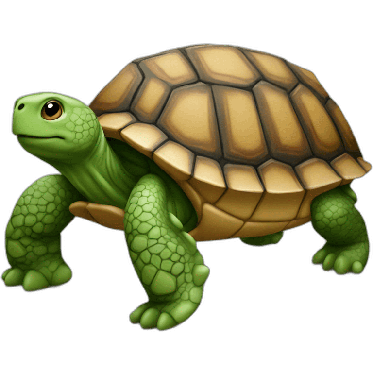 Ourse sur tortue emoji