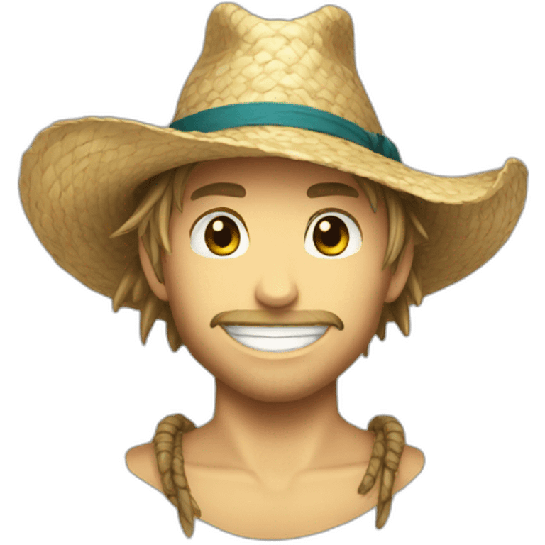 Strawhat luffey emoji