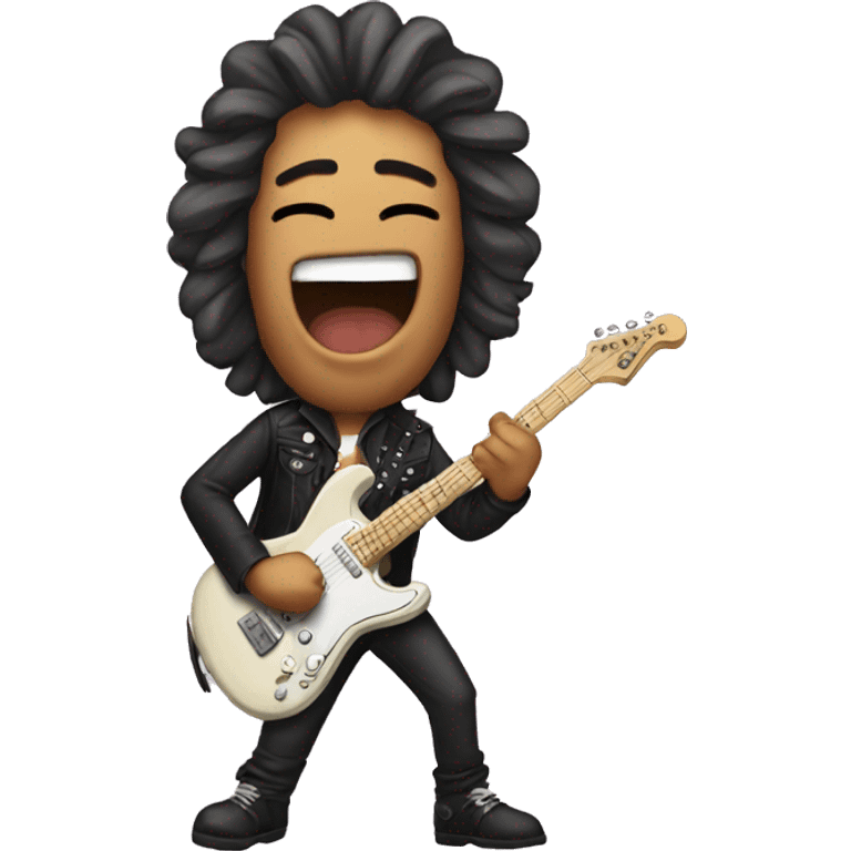 Rock and roll emoji