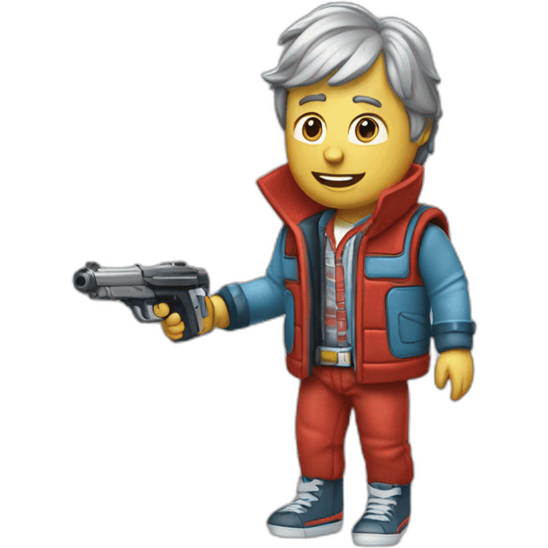 Marty McFly biberon emoji