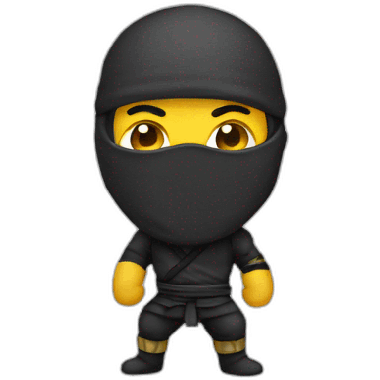 ninja dinero y computador emoji