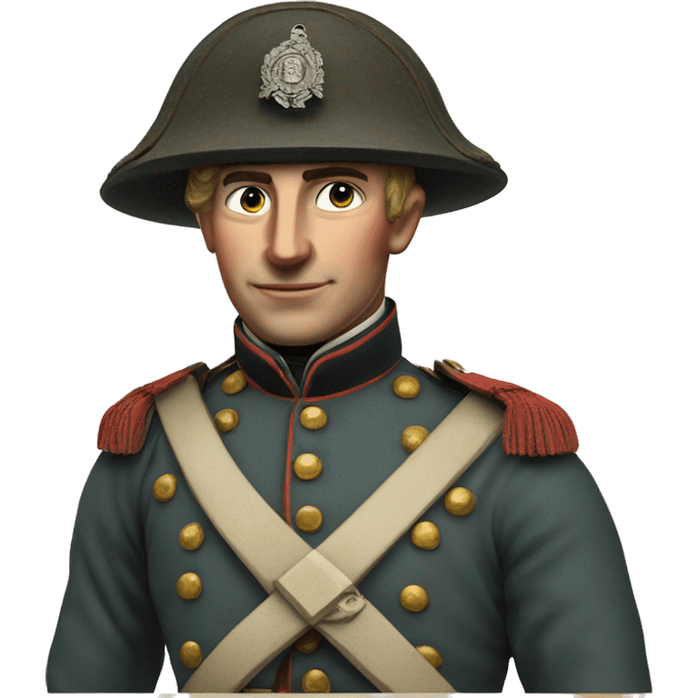 british soldier with rifle 19 century emoji